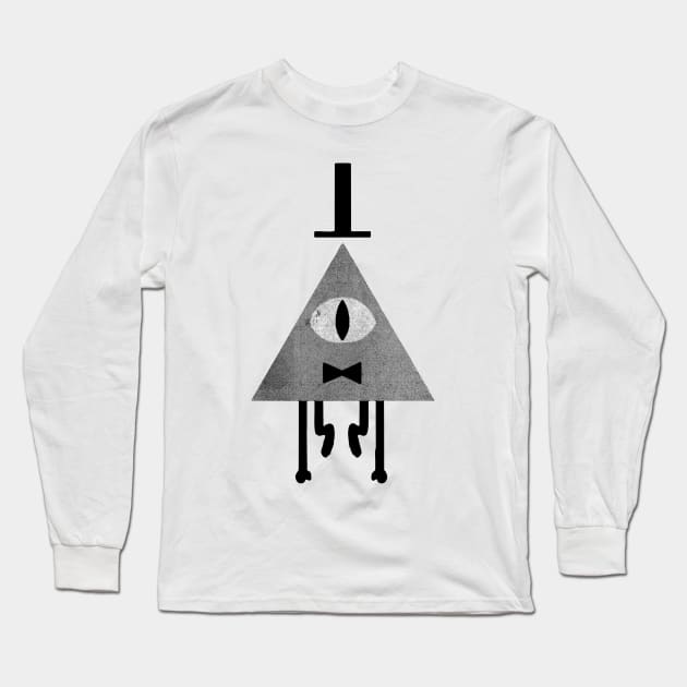 Bill Cipher Long Sleeve T-Shirt by TapABCD